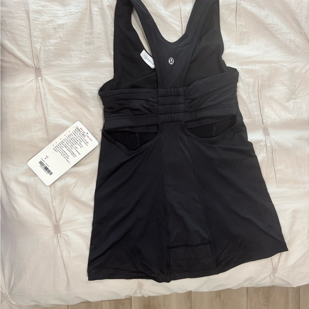 Black Athletic Tank Top